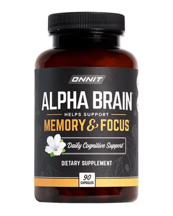 Alpha Brain bottle